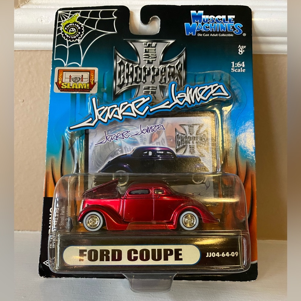 🚗 Jesse James West Coast Choppers Ford Coupe 2004 NIB